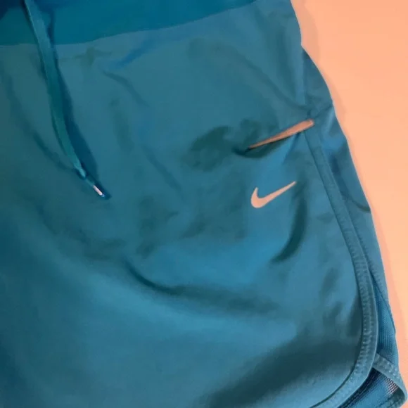 Nike Dri-Fit Skort Blue Sports Skirt with Drawstring - Picture 3 of 14